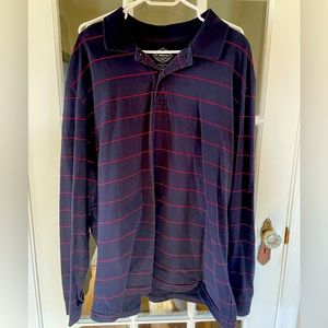 St John’s Bay Mens long sleeve polo